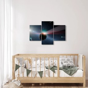 Tablou cu planetă mică (90x60 cm)