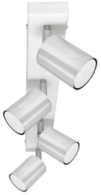 Spot LED TUNE 4xGU10/4,8W/230V crom mat/alb