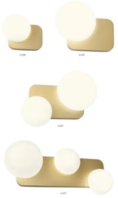 Redo 01-2469 - Aplica de perete LUMIEN 1xG9/10W/230V auriu/alb