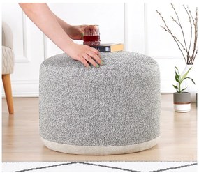 Taburet gri deschis Cedre – Artie