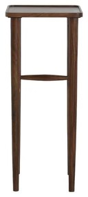 Măsuță auxiliară din lemn masiv de acacia 42x42 cm Qiano – Light &amp; Living