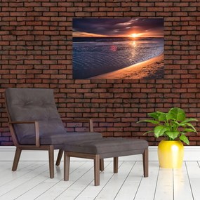 Tablou cu apus de soare (90x60 cm)