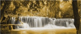 Tablou - Cascadă, de epocă (120x50 cm)