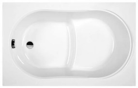 Cadă de baie dreaptă Wivea 75x130