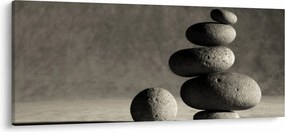 Tablou - Pietre gri (120x50 cm)