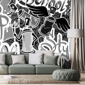 Tapet stil street art