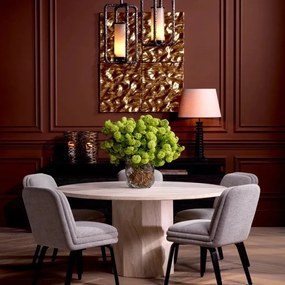 Scaun dining design LUX Lucia, Fisher grey