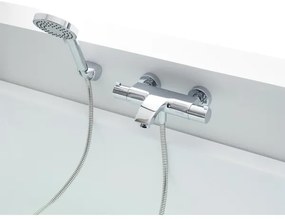 Ravak X07P065 - Furtun de duș din plastic, 150 cm, crom lucios