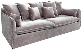 Canapea confortabila Heaven, catifea taupe A-38570 VC