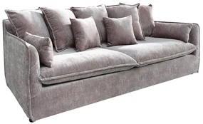 Canapea confortabila Heaven, catifea taupe A-38570 VC