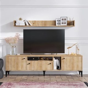 Ansamblu Comoda TV Grega Oak