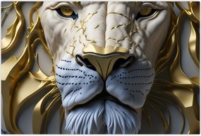 Tablou - Cap de Leu (90x60 cm)