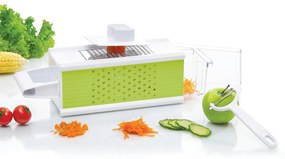 Razatoare cu 4 fete si recipient de colectare, mix culori, Aletta