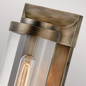 Quintiesse QN-PEARSON-M-BU - Aplica de perete pentru exterior PEARSON M 1xE27/60W/230V IP44 bronz