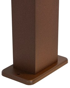 Lampă inteligentă de exterior, de podea, maro rugină, 30 cm, IP44, incl. WiFi GU10 - Baleno
