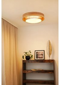 Brilagi - Plafonier LED MONTANA BOHO 26W 230V pr. 60 cm maro