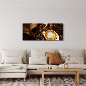 Tablou - O ceașcă de cafea (120x50 cm)