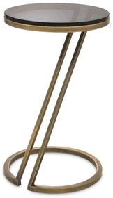 Masuta auxiliara design LUX Falcone Vintage brass