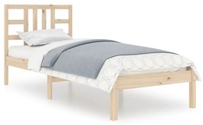 3105395 vidaXL Cadru de pat, 100x200 cm, lemn masiv