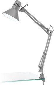 EGLO Lampa de birou FIRMO argintie 73 cm