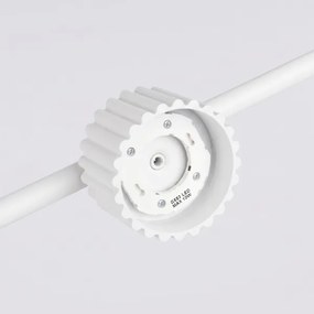 Sollux SL.2695 - Lustru suspendat pe cablu AURA 4xGX53/10W/230V alb