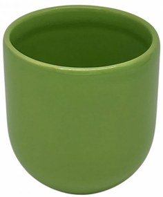 PAHAR CAFEA NOVUM VERDE DESCHIS (PANTONE Green Forest, 250ML) GRESIE GLAZURATA MANUAL