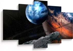 Tablou planetei în cosmos (150x105 cm)