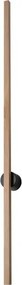 Brilagi - Aplica de perete WOODY LINE LED, 7W, 230V, 4000K, 60 cm, stejar