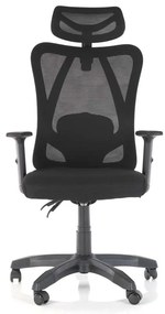 Scaun de birou Listo, negru