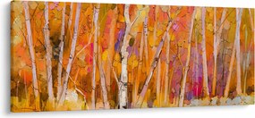 Tablou - Pădurea toamna (120x50 cm)
