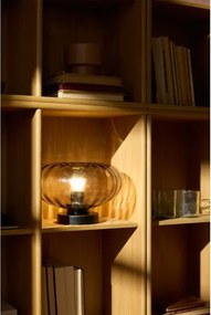 Osram - Lampă de masă DECOR SMOKE 1xE27/12W/230V negru/gri fumuriu