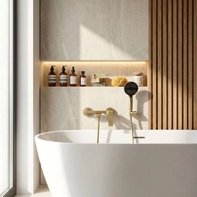 Baterie pentru cadă PREMIUM REA Prime Gold Brush