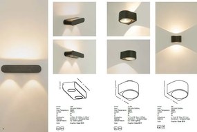Aplica/Spot LED pentru iluminat exterior decorativ IP54 Scout II