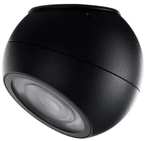 Spot LED modern directionabil aplicat tavan/plafon SKYE negru