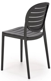 Scaun de grădină Karter (negru). 1092585