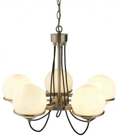 Lustra deosebita design vintage 58cm Sphere 5L 7095-5AB SRT