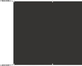 vidaXL Copertină verticală, antracit, 100x1200 cm, țesătură Oxford