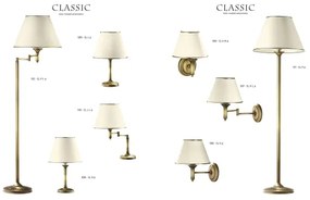 Jupiter 509 CL L p - Lampa de masa CLASSIC E27/60W/230V