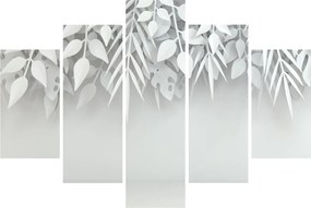 Tablou - Frunze de plasitic (150x105 cm)