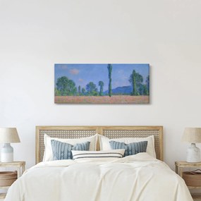 Tablou - Claude Monet, Poppy Field (Giverny), reproducere (120x50 cm)