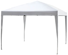 Gazebo Pliabil pentru Grădină Outsunny - Alb, 2.95x2.95m, cu Accesorii Includ | Aosom Romania