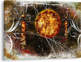Tablou cu pictură epochală străveche (70x50 cm)