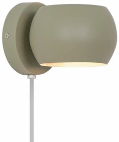 Aplica de perete cu lumina ambientala sus / jos Belir Dusty green