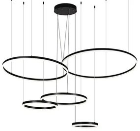 Lustră LED dimabilă pe cablu LED/220W/230V 3000-6500K + telecomandă