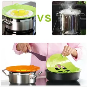 Capac din silicon pentru cratiță - verde