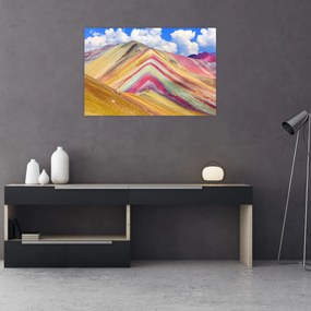 Tablou - Muntele Curcubeu, Peru (90x60 cm)