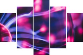 Tablou abstract mov (150x105 cm)