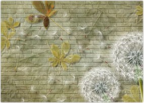 Tablou - Păpădii suflate de vânt (70x50 cm)