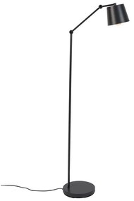 Lampadar negru cu abajur din metal (înălțime 135 cm) Hajo – White Label