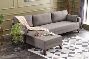 Canapea de colț Bella Corner Sofa Left - Brown